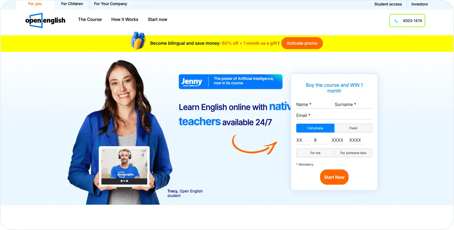 Open English