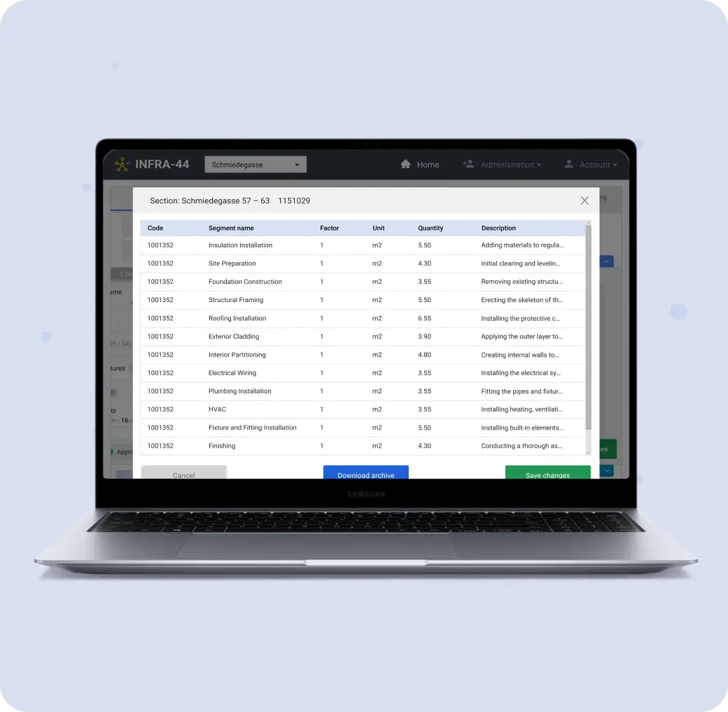 Infra44 feature 3