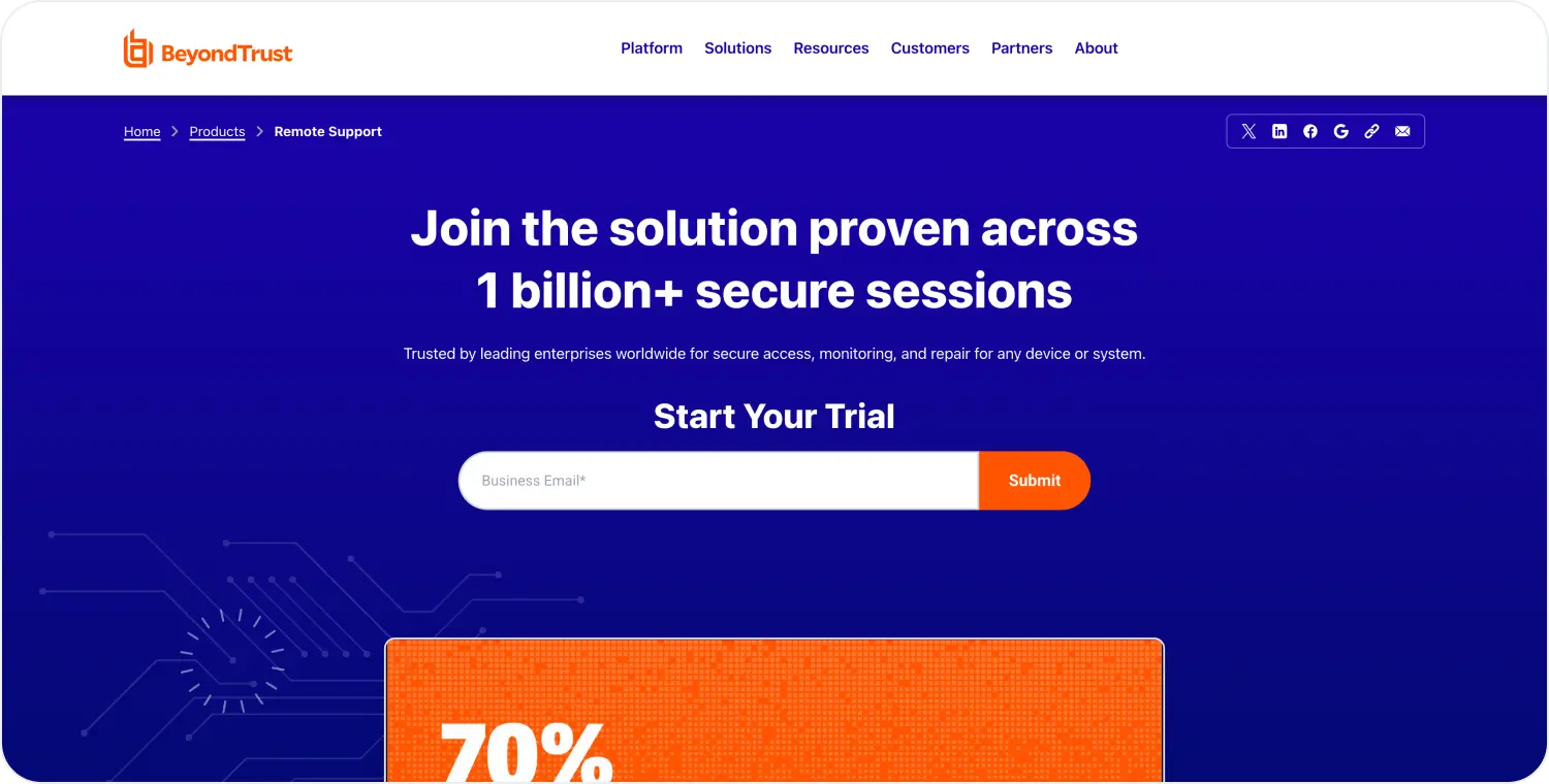 beyondtrust remote support