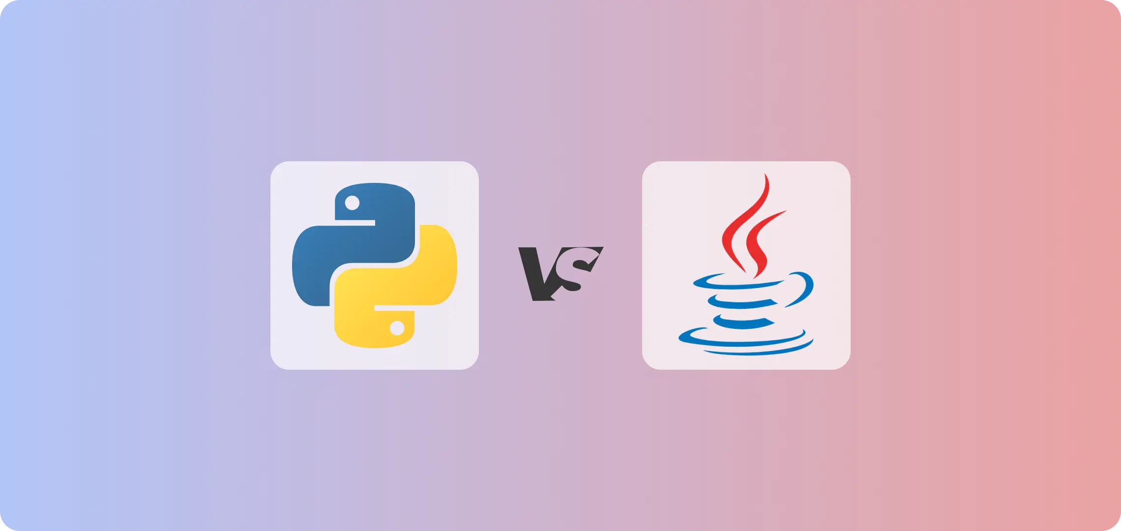 python vs java