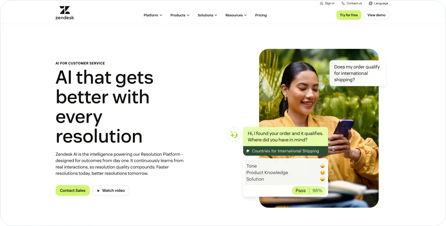 zendesk ai