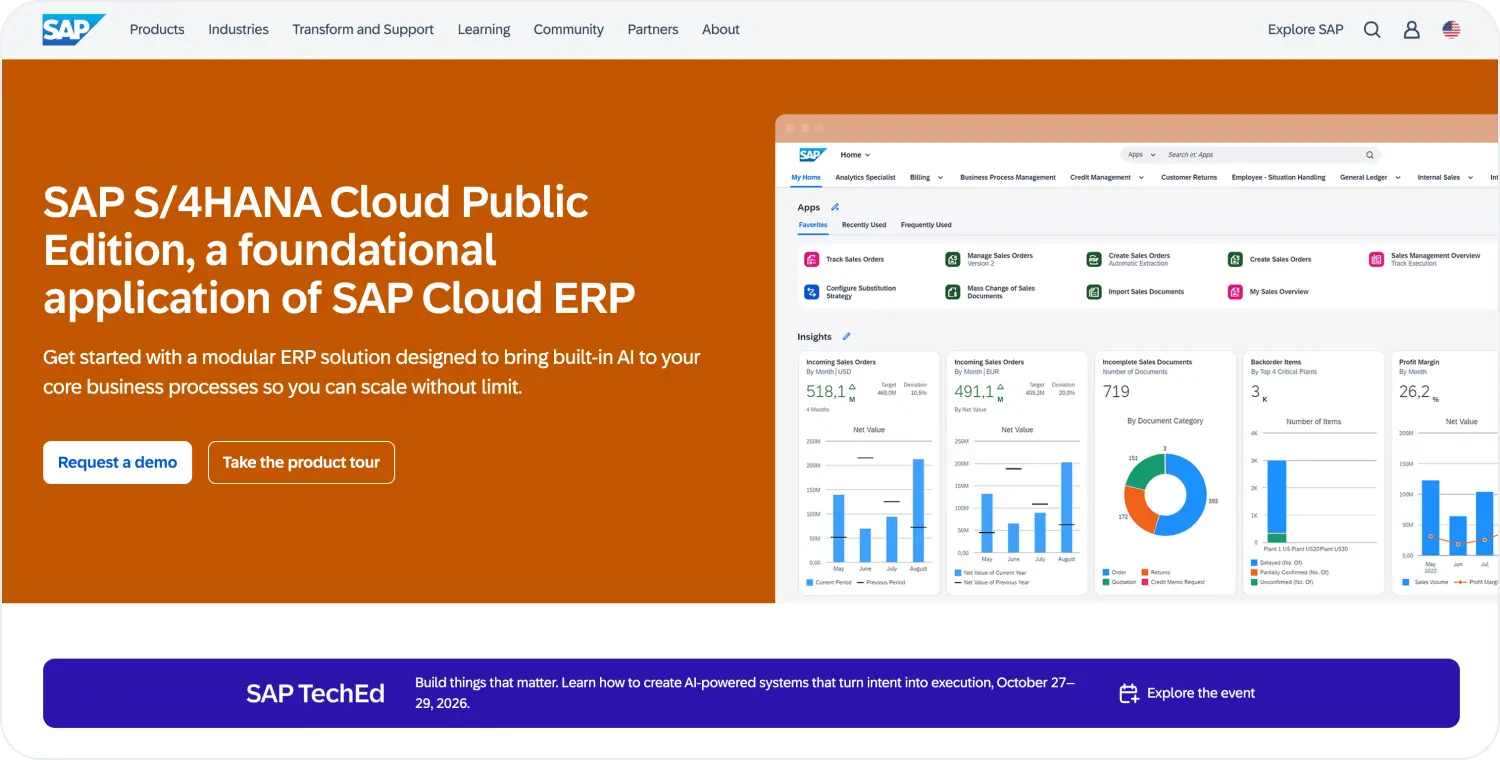 sap s4hana cloud